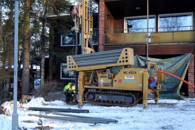 Bergvärmeinstallation, Stockholm, Norrbotten, Västerbotten, Luleå, Boden, Piteå, Umeå